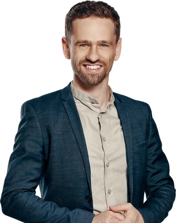 Filip Hátle v saku